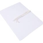 Teczka archiwizacyjna wiązana OFFICE PRODUCTS Budget Pro, 35mm, karton, biała wewn., A4, 250gsm, 3-skrz., biała (opakowanie 50 szt.)