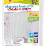 Okładka na zeszyt GIMBOO, krystaliczna, A5, 150mikr., transparentna (opakowanie 25 szt.)