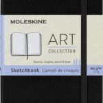 Szkicownik MOLESKINE P (9x14 cm), twarda oprawa, 80 stron, czarny