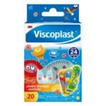 Plastry dziecięce VISCOPLAST Zwierzęta, 72x25mm, 20 szt., pudełko