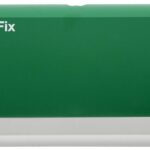 Dozownik na plastry PLUM QuickFix, pusty, do montażu na ścianie, zielony