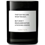 Świeca sojowa w szkle CANDLY&CO, They Say You Are What You, zapach No.1, 250g