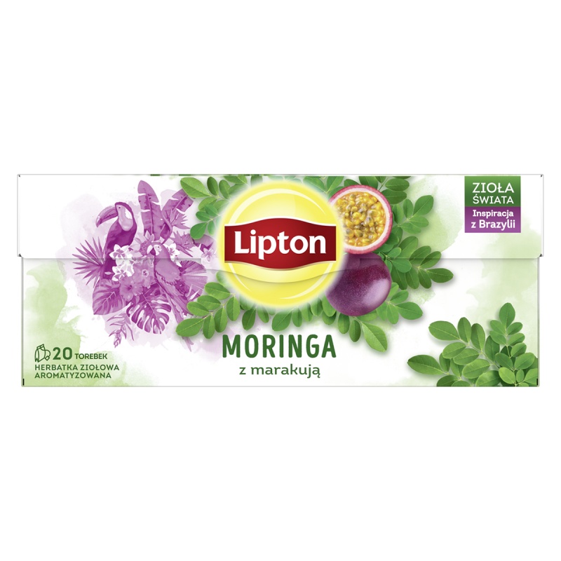 376091-393479-herbata_lipton_ziolowa_moringa_z_marakuja_20-800w Herbata LIPTON ziołowa, moringa z marakują, 20 torebek - obrazek 1