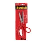Nożyczki uniwersalne SCOTCH®, 18cm, czerwone