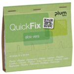 Plastry z aloesem PLUM QuickFix Aloe Vera, wkład, 45 szt.