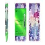 Długopis CARAN D'ACHE 849 Germanier, w pudełku, zielony neonowy