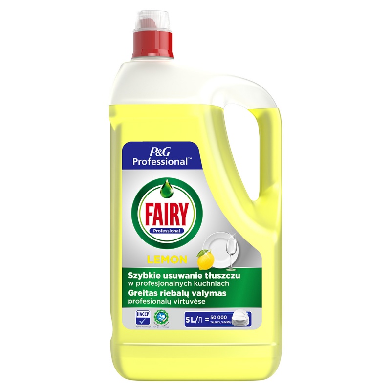 378025-69566-plyn_do_mycia_naczyn_fairy_lemon_profesjonaln-800w Płyn do mycia naczyń FAIRY Lemon, profesjonalny, 5l - obrazek 1