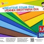 Pianka kreatywna Eva GIMBOO, A4, 1,5mm, w folii, mix kolorów