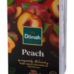Herbata DILMAH, aromat brzoskiwni, 20 torebek
