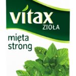 Herbata VITAX, ziołowa, mięta strong, 20 torebek