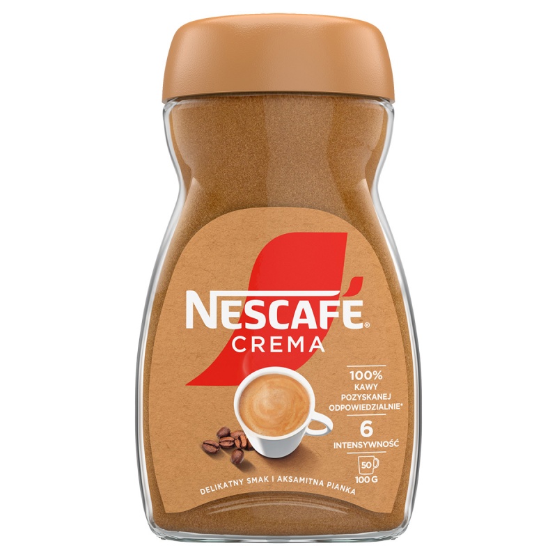 378488-395397-kawa_nescafe_crema_rozpuszczalna_100g-800w Kawa NESCAFE Crema, rozpuszczalna, 100g - obrazek 1