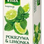 Herbata VITAX Inspiracje, pokrzywa i limonka, 20 torebek