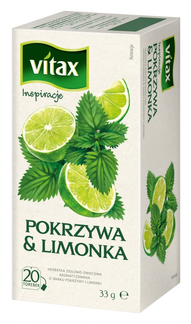 378494-395179-herbata_vitax_inspiracje_pokrzywa_i_limonka_-800w Herbata VITAX Inspiracje, pokrzywa i limonka, 20 torebek - obrazek 1
