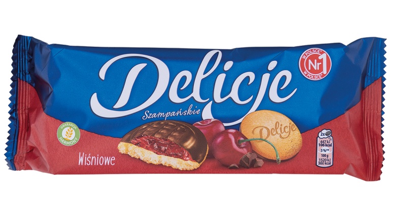 378975-395808-ciastka_delicje_szampanskie_147_g_wisniowe_k-800w Ciastka DELICJE SZAMPAŃSKIE, 147 g, wiśniowe, krótki termin ważności (opakowanie 24 szt.) - obrazek 1