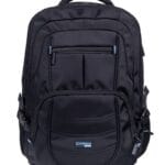 Plecak DONAU TRAVEL Amsterdam, 17", 35l, USB + kabel USB-C, czarny