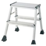 Aluminiowa drabinka Q-CONNECT, 2-stopniowa