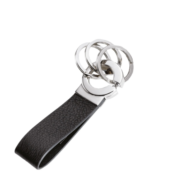381715-397503-brelok_troika_key_click_3_kolka_do_kluczy_cz-800w Brelok TROIKA Key-Click, 3 kółka do kluczy, czarna skóra - obrazek 1