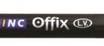Długopis LINC Offix, śr. kulki 1mm, gr. linii 0,33mm, czarny (opakowanie 50 szt.)