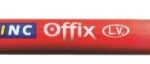 Długopis LINC Offix, śr. kulki 1mm, gr. linii 0,33mm, czerwony (opakowanie 50 szt.)