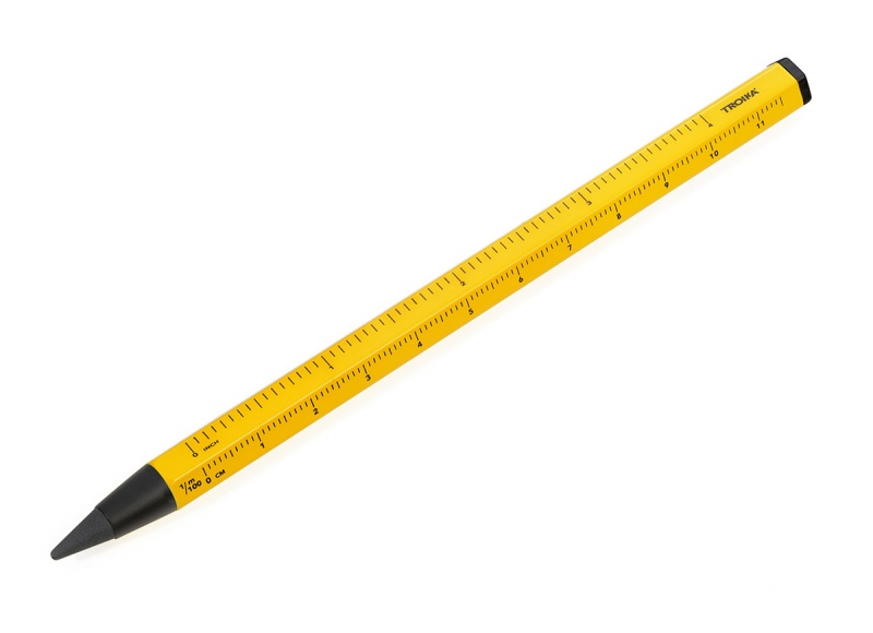 383072-398850-olowek_wielozadaniowy_troika_construction_en-800w Ołówek wielozadaniowy TROIKA Construction Endless, żółty - obrazek 1