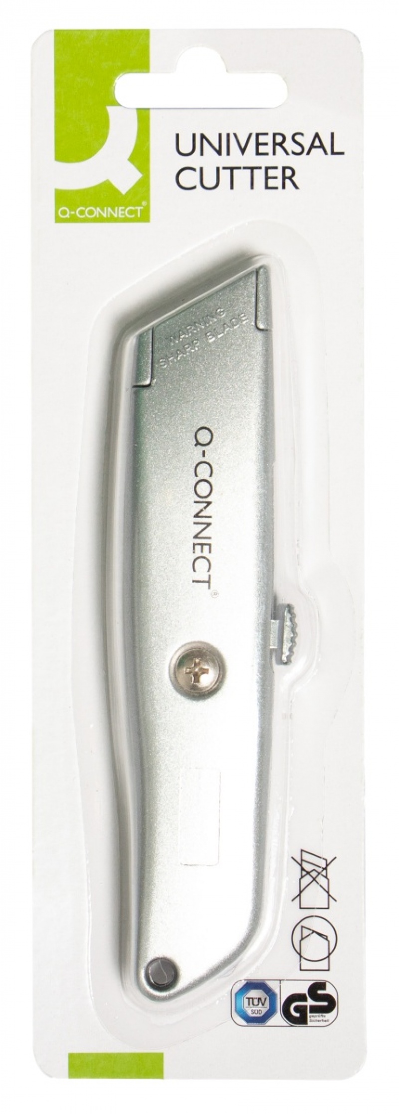383461-17242-noz_tapicerski_q_connect_metalowy_z_blokada_s-800w Nóż tapicerski Q-CONNECT, metalowy, z blokadą, szary - obrazek 1