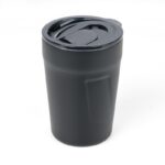 Kubek termiczny TROIKA Cup-uccino, 300ml, stalowy, czarny