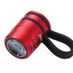 Latarka TROIKA Eco Run, z magnesem, LED, czerwona