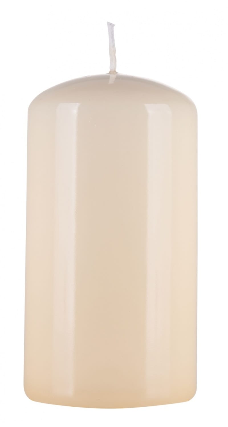 384856-400413-swieca_slupek_donau_home_standard_gloss_60x1-800w Świeca słupek DONAU HOME Standard Gloss, 60x115mm, kremowy - obrazek 1