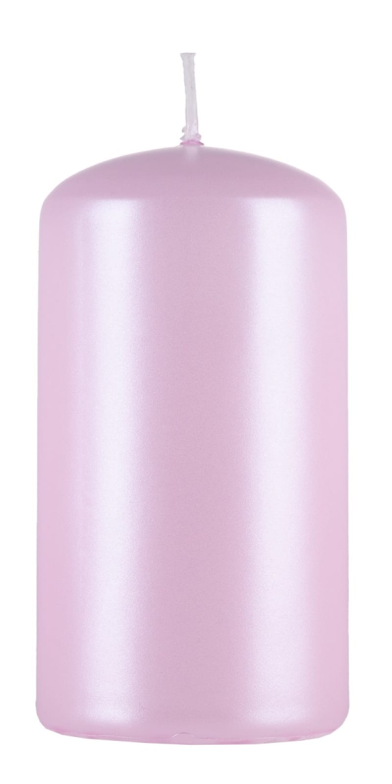 384876-400427-swieca_slupek_donau_home_standard_lakier_60x-800w Świeca słupek DONAU HOME Standard Lakier, 60x115mm, różowy perła - obrazek 1