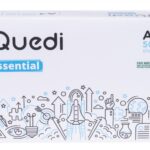 Papier ksero QUEDI ESSENTIAL A4, A4, klasa C, 80gsm, 500ark. (pakiet 5 opakowań)