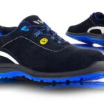 Półbuty ochronne VM FOOTWEAR Rimini 2185-S1P ESD, rozm. 46, czarno-niebieskie