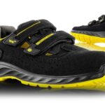 Sandały ochronne VM FOOTWEAR Edmonton 2275-S1PL ESD, rozm. 45, czarno-żółte