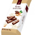 Rurka waflowa w czekoladzie mlecznej TAGO, 180g (opakowanie 18 szt.)