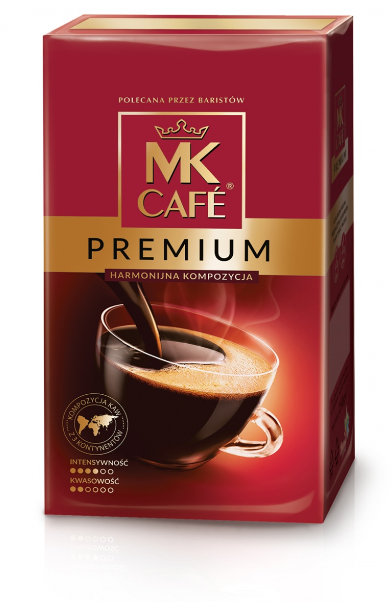 388676-402909-kawa_mk_cafe_premium_mielona_250g-800w Kawa MK CAFE Premium, mielona, 250g - obrazek 1