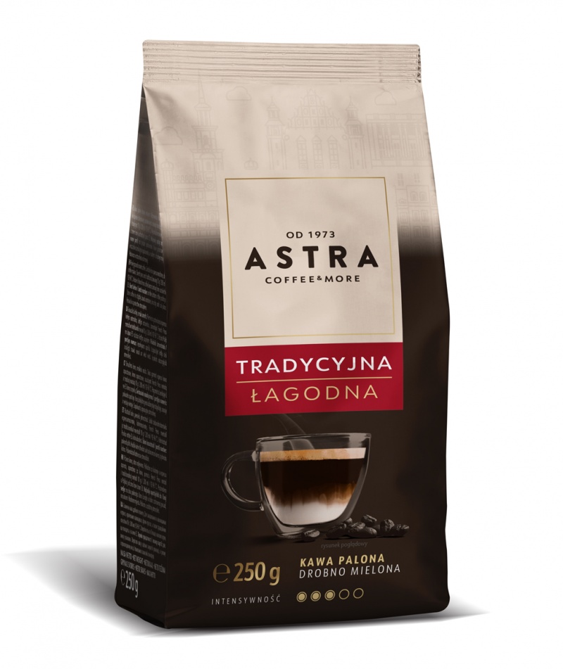 388921-403149-kawa_astra_tradycyjna_lagodna_mielona_250g-800w Kawa ASTRA Tradycyjna Łagodna, mielona, 250g - obrazek 1