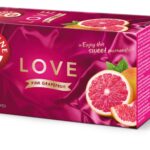 Herbata TEEKANNE Love, różowy grejpfrut, 20 kopert
