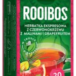 Herbata ASTRA Rooibos, z malinami i grejpfrutem, 20 torebek