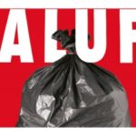 Worki na śmieci ALUFIX Profi, LDPE, 160l, 10 szt., czarne