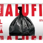 Worki na śmieci ALUFIX, HDPE, 35l, 30 szt., czarne