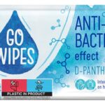 Chusteczki nawilżane GOWIPES, antybakteryjne, d-pantenol, 60 szt.