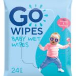 Chusteczki nawilżane dla noworodków GOWIPES, 24 szt.