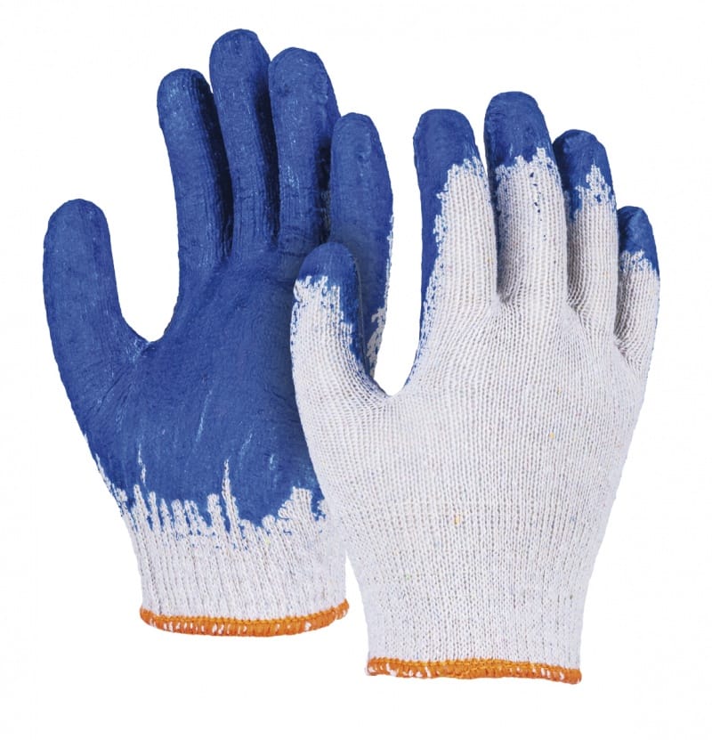 389563-403884-rekawice_robocze_donau_safety_ds_wampirki_ka-800w Rękawice robocze DONAU SAFETY, DS-WAMPIRKI, kat.I, XL, niebieskie (pakiet 10 opakowań) - obrazek 1