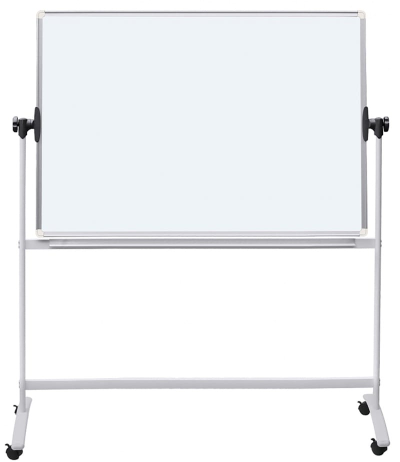 390408-404631-tablica_mobilna_suchos_magn_office_products_-800w Tablica mobilna suchoś. -magn. OFFICE PRODUCTS, dwustronna, lakierowana, rama aluminiowa, regulacja kąta nachylenia, 120x90cm, b - obrazek 1