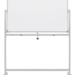 Tablica mobilna suchoś. -magn. OFFICE PRODUCTS, dwustronna, lakierowana, rama aluminiowa, 120x60cm, biała