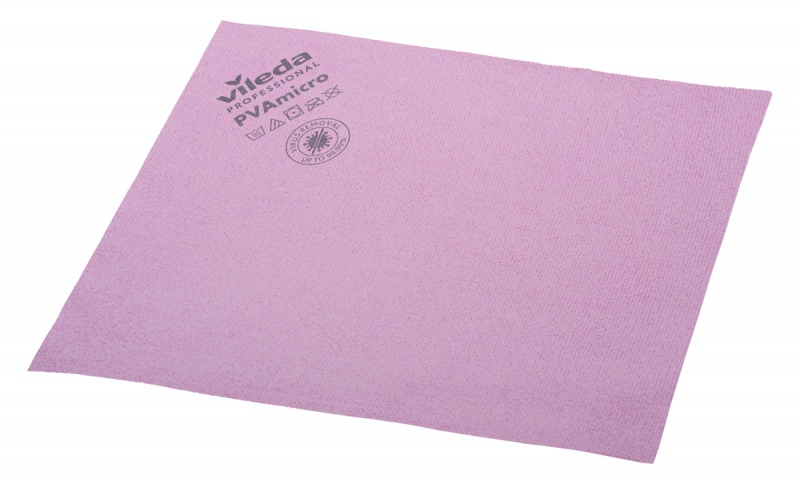 390639-404191-sciereczka_vileda_professional_pvamicro_35_x-800w Ściereczka VILEDA PROFESSIONAL PVAmicro, 35 x 38 cm, czerwona (opakowanie 5 szt.) - obrazek 1