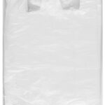 Reklamówka SARANTIS, HDPE, standard, 28/7/48 cm, 9 mikr., 200 szt., biała