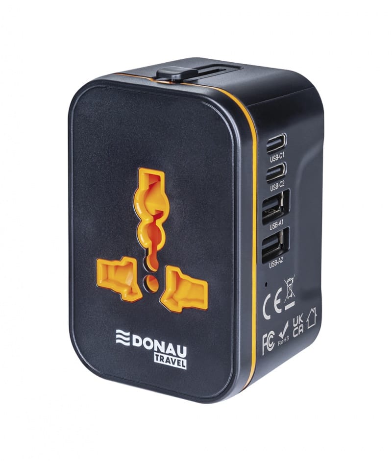391851-405651-adapter_podrozny_donau_travel_205_czarny-800w Adapter podróżny DONAU TRAVEL 205, czarny - obrazek 1