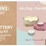 Zestaw do tworzenia ceramiki JOVI DIY, bez wypalania, świecznik