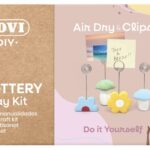 Zestaw do tworzenia ceramiki JOVI DIY, bez wypalania, klipsy