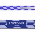 Ołówek mechaniczny CARAN D'ACHE 844 Mosaic, 0,5mm, w pudełku, royal blue